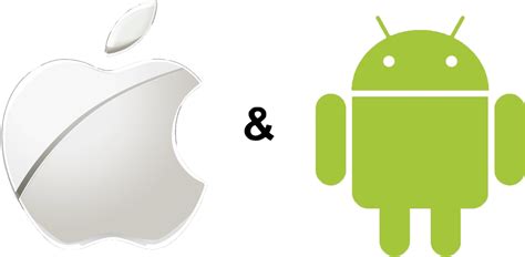 Image result for Android vs Apple Icon