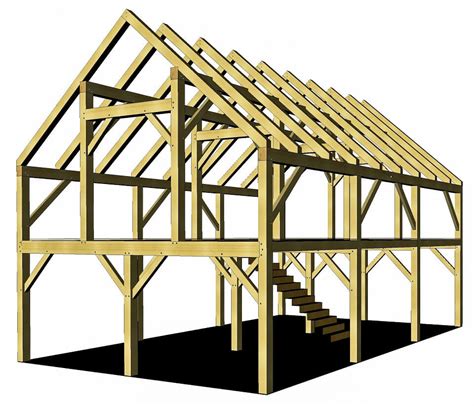Afbeeldingsresultaten voor Timber Frame Barn Home Plans