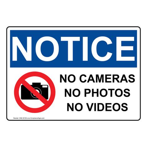Image result for No Camera On-Site