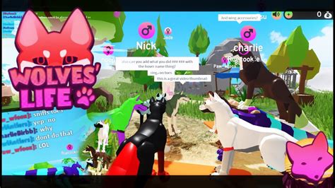 Toradh íomhá ar Wolves Life Roblox Wolf Customization
