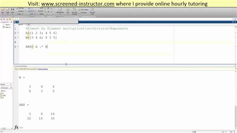 Image result for MATLAB Matrix Times Vector