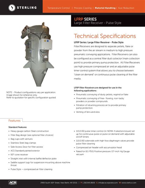 Sterling Filter S500ss に対する画像結果