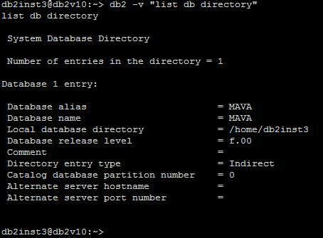 Toradh íomhá ar Db2sync Command Linux