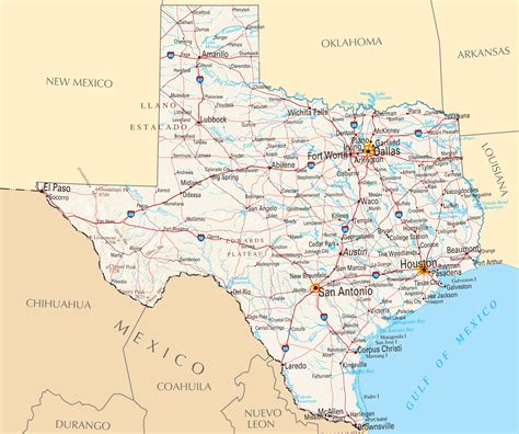 Image result for Texas Map with Countries