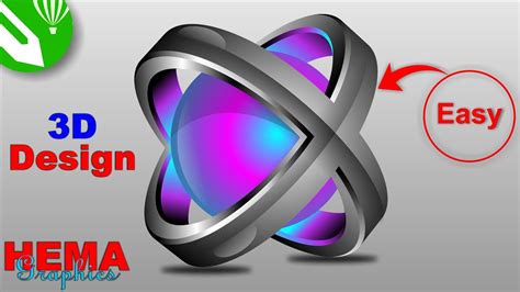 Toradh íomhá ar 3D Book Design in CorelDRAW