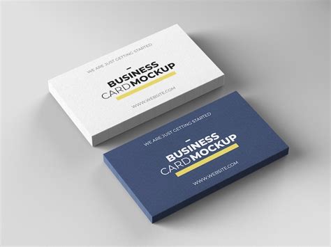 Image result for Realistic Business Card Mockup