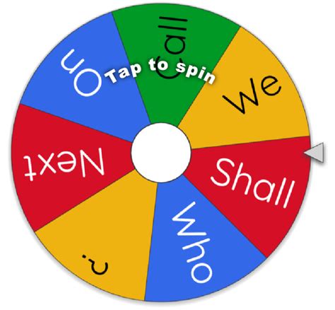 Toradh íomhá ar Random Wheel Spinner