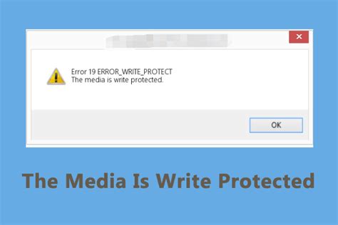 Image result for Disk Media Write Protected