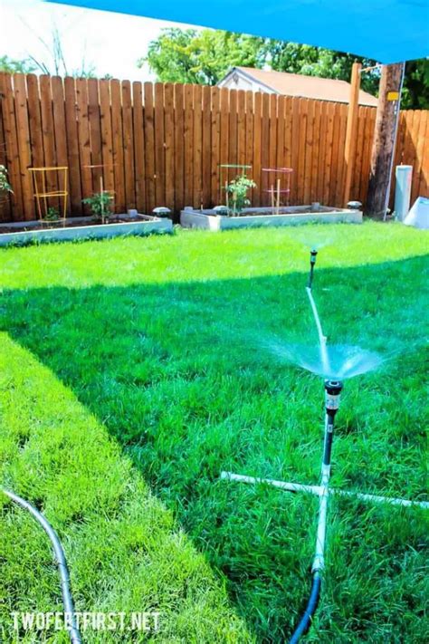 Image result for Above Ground PVC Sprinkler System
