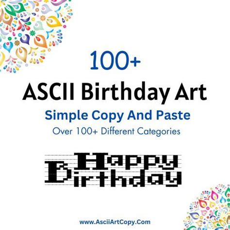 Happy Birthday ASCII-art Facebook에 대한 이미지 결과