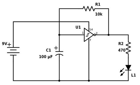Image result for LED Light Schematic