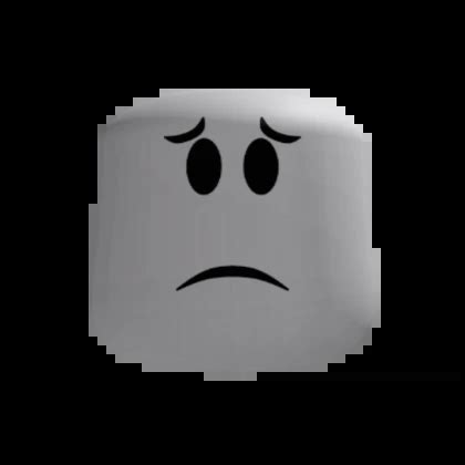 Image result for Sad Roblox Head