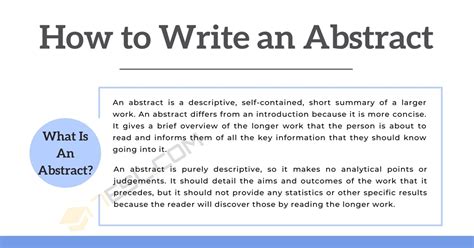 Toradh íomhá ar How to Write an Abstract in MS Word