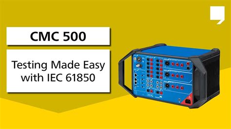 Image result for CMC 500 Software Current Testing