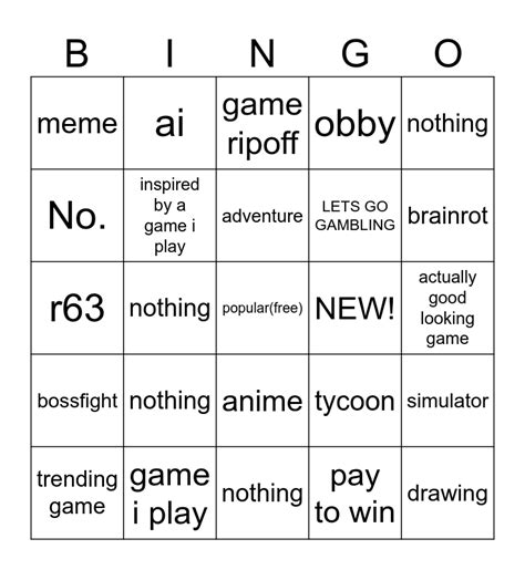Zombie Attack Roblox Bingo Card కోసం చిత్ర ఫలితం