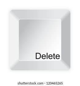 Image result for Computer Delete Button Black and White Click Art