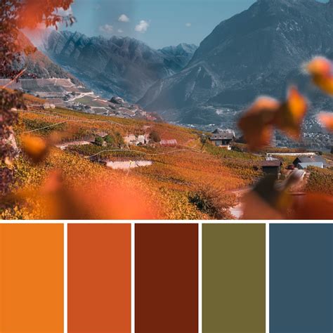 Image result for Fall Colors Hex Code