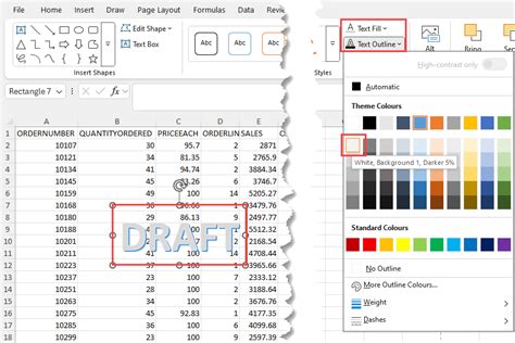 Image result for How to Insert a Draft Watermark in Excel