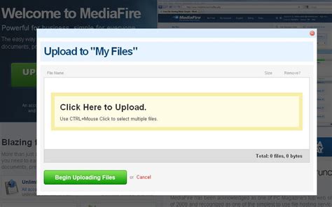 Toradh íomhá ar Mediafire Software Download