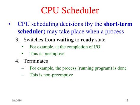 Image result for State Diagram of CPU Scheduler