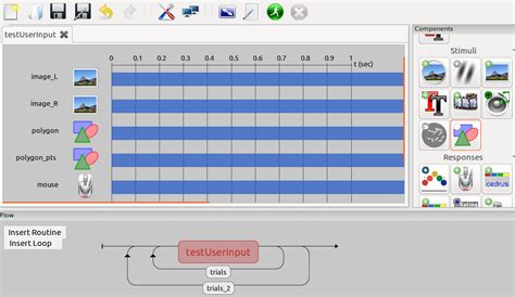 PsychoPy Symbol に対する画像結果