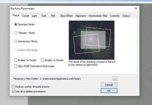Deep-Sky Stacker Tutorial に対する画像結果