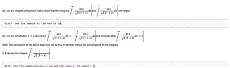 Image result for Comparison Test of Integral