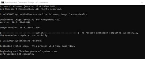 Toradh íomhá ar System File Checker Tool Windows 1.0