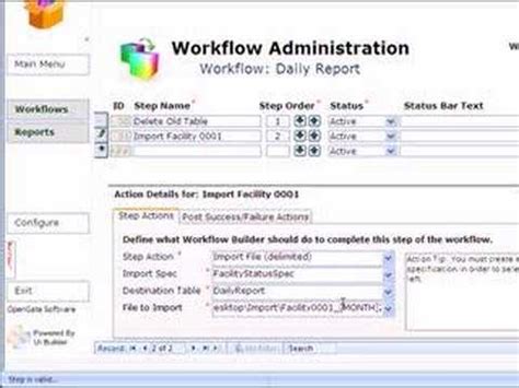 Image result for Access Datavase Workflow