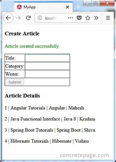 Toradh íomhá ar Angular HttpClient