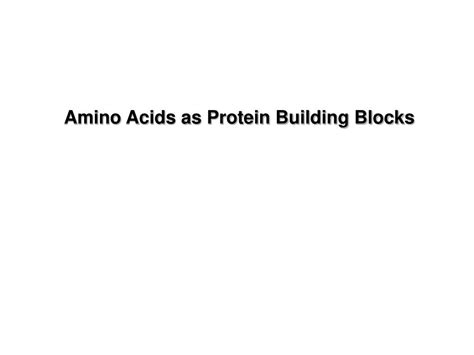 Toradh íomhá ar Protein Building Blocks
