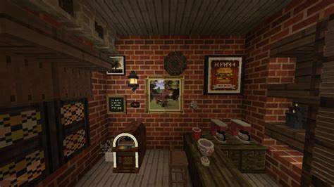 نتيجة الصورة لـ Bar Minecraft Build