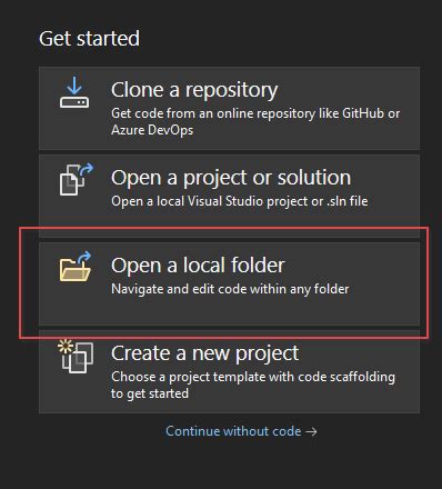 Image result for Open .Net Projct Visual Studio but Empty