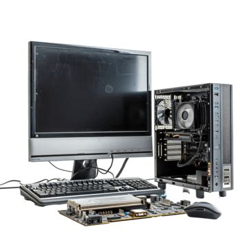 Toradh íomhá ar Dell System Unit of a Computer PNG