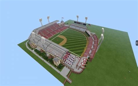 Image result for Minecraft Beta Baseball Stadium