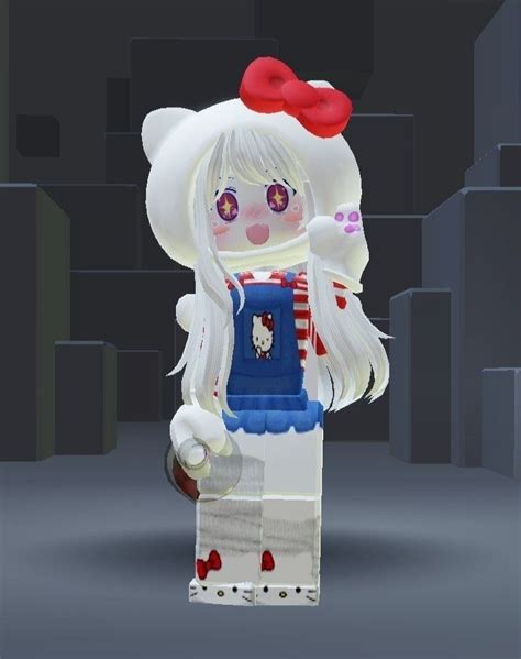 Image result for Hello Kitty Roblox Torso Template