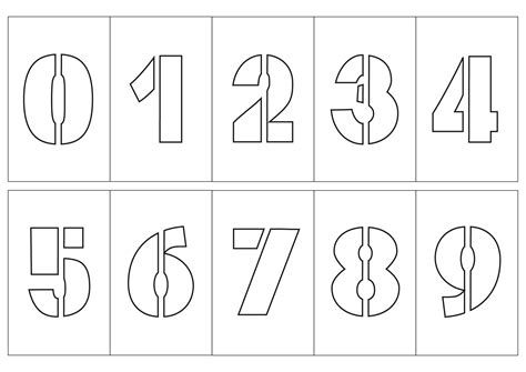 Large Number 4 Template に対する画像結果