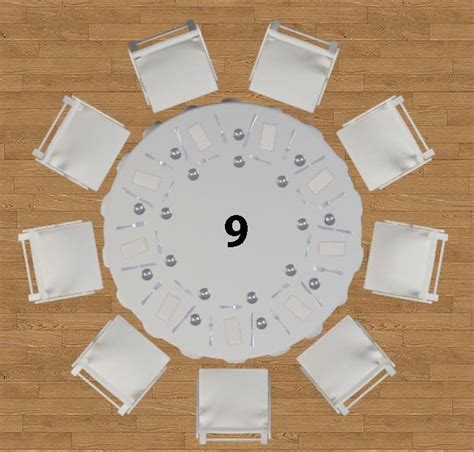 Image result for 60 Inch Round Table Seats How Many