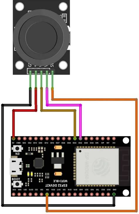 Esp32 Bluetooth Joystick Diagram に対する画像結果