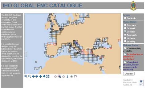 ENC Kaart に対する画像結果