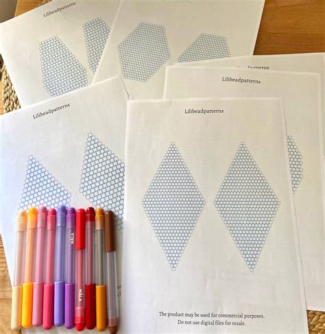 Image result for Blank Beading Graph Paper