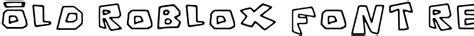Image result for Old Roblox Alphabet PNG