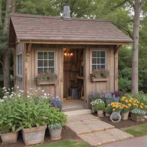 38 Shed Landscaping Ideas to Beautify Your Backyard - TechDevotee