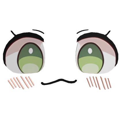 Image result for Roblox Face Blush Cute