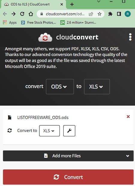 Afbeeldingsresultaten voor ODS to Excel Converter