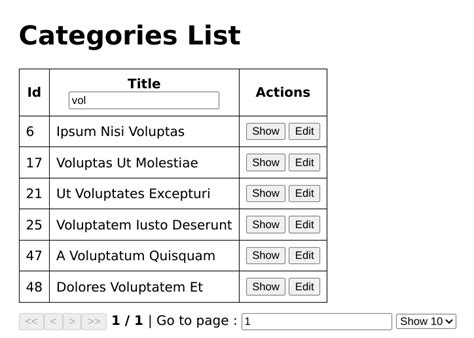 Toradh íomhá ar React Transpose Table