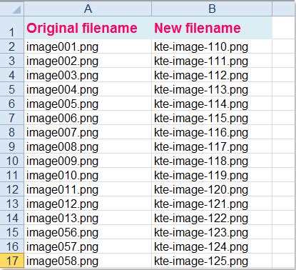 Image result for Rename File in Excel
