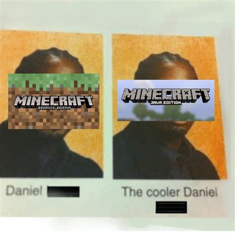 Image result for Java vs Windows 10 Minecraft Meme