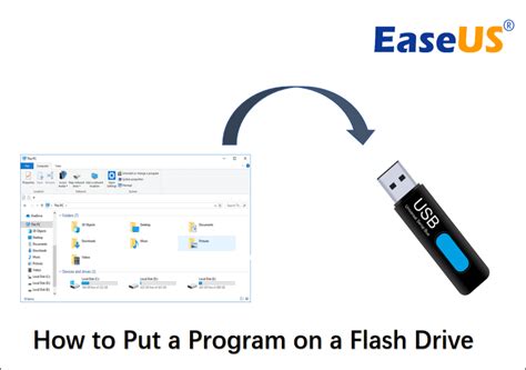 How to Copy a Program onto a Flash Drive に対する画像結果