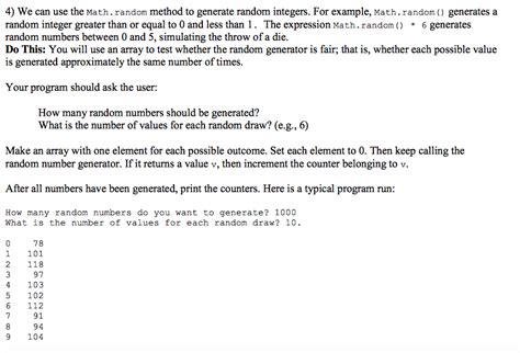 تصویر کا نتیجہ برائے How to Use Math.random Java